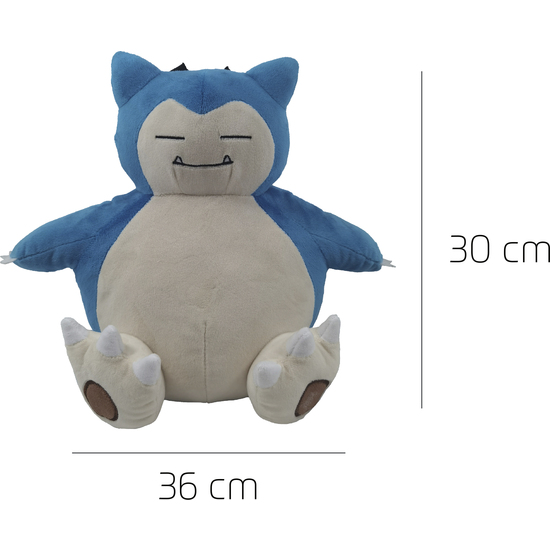 MOCHILA PELUCHE SNORLAX POKEMON 29CM image 4