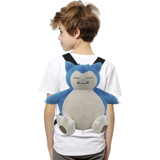 MOCHILA PELUCHE SNORLAX POKEMON 29CM image 5