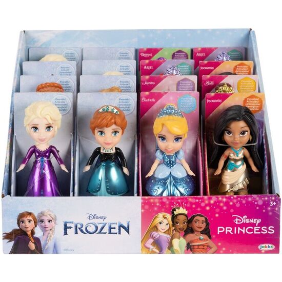 MINI MUÑECA PRINCESAS DISNEY 7CM SURTIDO image 0