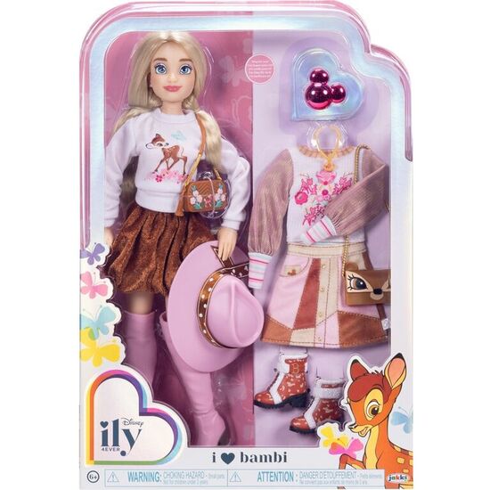 MUÑECA FASHION DOLL BAMBI DISNEY ILY 4EVER 28CM image 0