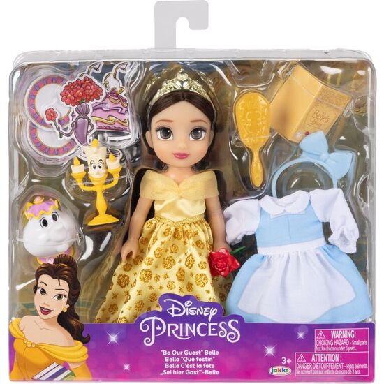 MUÑECA BELLA LA BELLA Y LA BESTIA DISNEY 15CM image 0