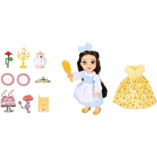 MUÑECA BELLA LA BELLA Y LA BESTIA DISNEY 15CM image 3