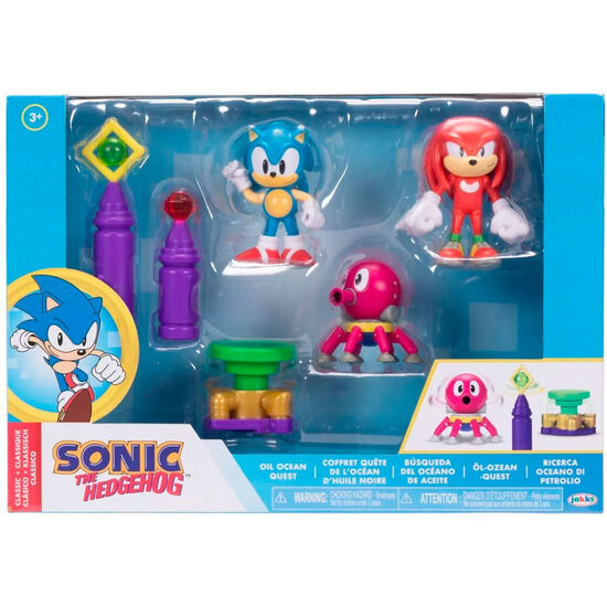 BLISTER DIORAMA OIL OCEAN SONIC THE HEDGEHOG 6CM image 0
