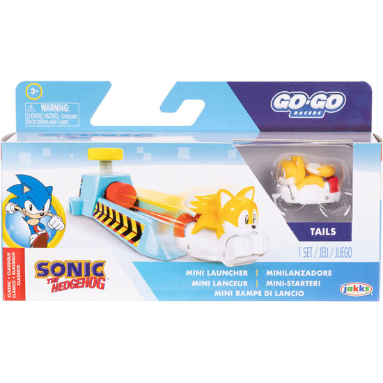 COCHE LAUNCHERS GO GO RACERS SONIC SURTIDO image 2