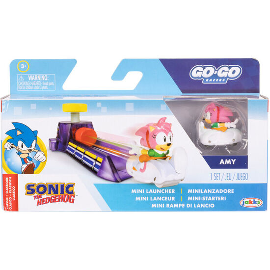 COCHE LAUNCHERS GO GO RACERS SONIC SURTIDO image 3