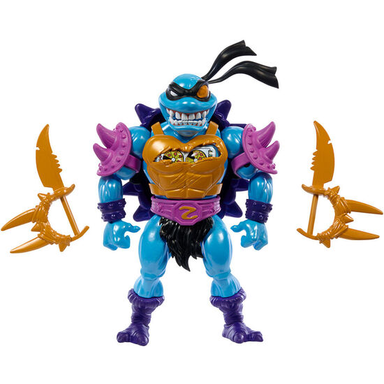 FIGURA SLAKER TURTLES OF GRAYSKULL MASTERS OF THE UNIVERSE 14CM image 0