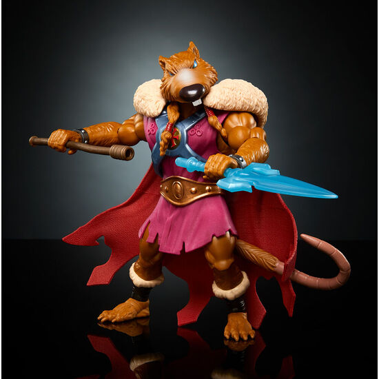 FIGURA SPLINTER-SKULL TURTLES OF GRAYSKULL MASTERS OF THE UNIVERSE 14CM image 1