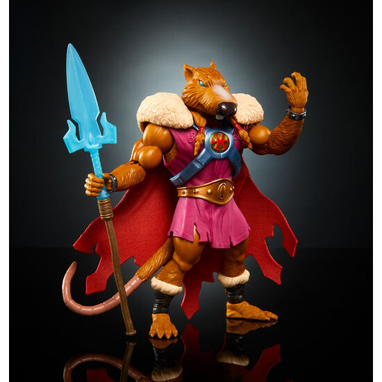 FIGURA SPLINTER-SKULL TURTLES OF GRAYSKULL MASTERS OF THE UNIVERSE 14CM image 3