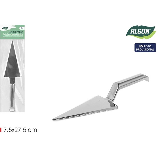 PALA PARA TARTA PS PLATA ALGON image 1