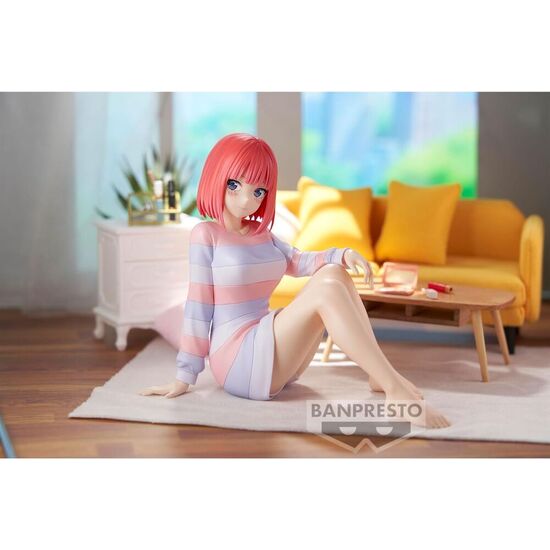 FIGURA NINO NAKANO RELAX TIME THE QUINTESSENTIAL QUINTUPLETS 12CM image 3