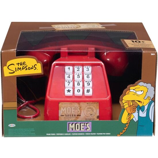 TELEFONO BROMAS MOE LOS SIMPSONS INGLES image 0