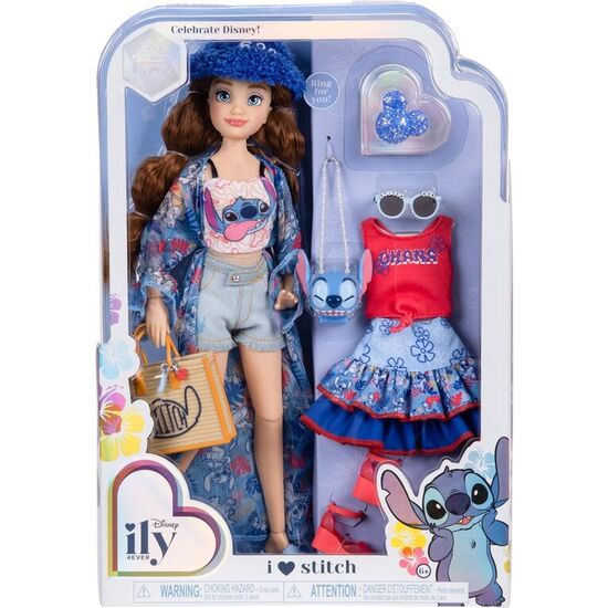 MUÑECA FASHION DOLL STITCH DISNEY ILY 4EVER 28CM image 1