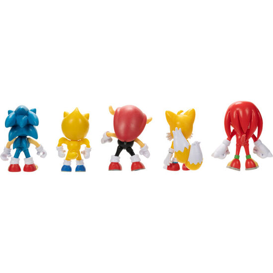 BLISTER 5 FIGURAS SONIC THE HEDGEHOG 6CM image 2