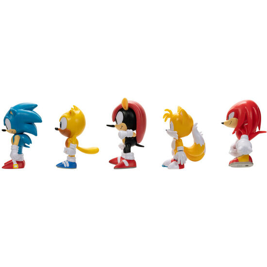 BLISTER 5 FIGURAS SONIC THE HEDGEHOG 6CM image 3