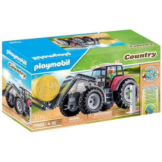 PLAYMOBIL TRACTOR GRANDE CON ACCESORIOS image 0