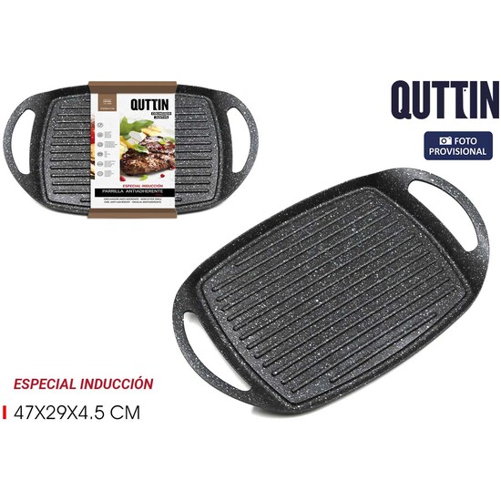 PARRILLA 47X29X4.5CM RECT. GRILL QUTTIN image 1