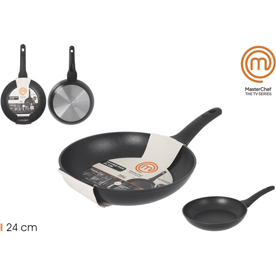 SARTEN 24CM AL.FORJADO 2.8MM 3C MASTERCHEF image 0