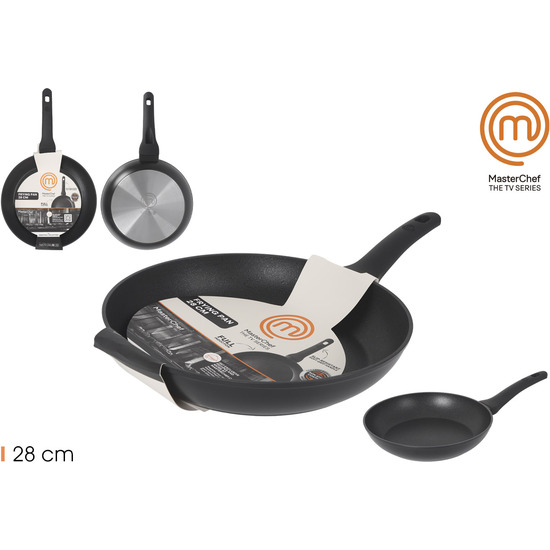SARTEN 28CM AL.FORJADO 2.8MM 3C MASTERCHEF image 0