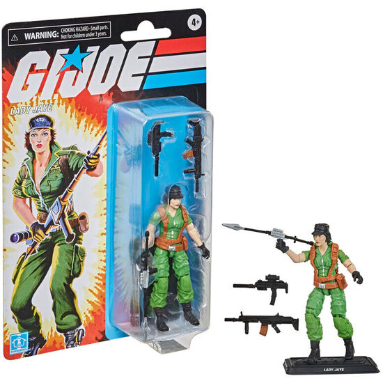 FIGURA RETRO LADY JAYE G.I. JOE 9,5CM image 0