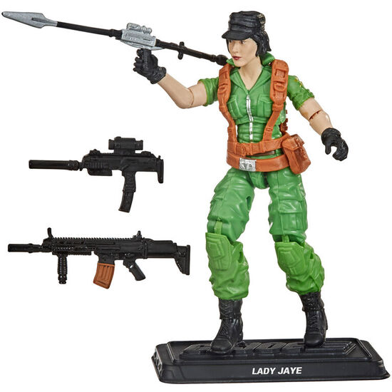 FIGURA RETRO LADY JAYE G.I. JOE 9,5CM image 1