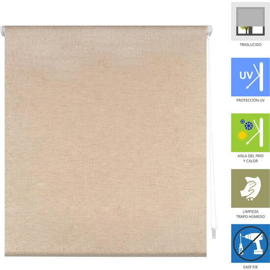 ESTOR ENROLLABLE ZEUS LINO 112-LINO 120X180 112-LINO image 2