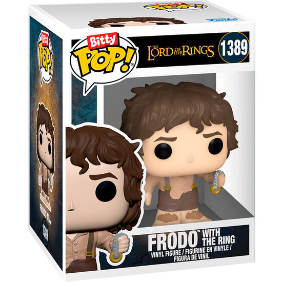 FIGURA BITTY POP TOWN EL SEÑOR DE LOS ANILLOS FRODO BAGGINS AND THE SHIRE image 2