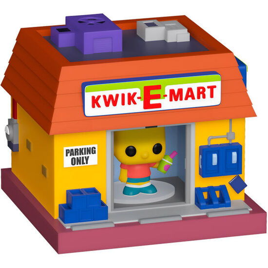 FIGURA BITTY POP TOWN SIMPSONS BART SIMPSONS AND KWIK-E-MART image 1