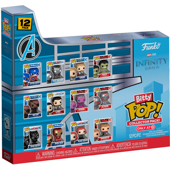 MULTIPACK BITTY POP MARVEL INFINITY SAGA 12PZS image 0