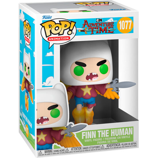 FIGURA POP ADVENTURE TIME ULTIMATE WIZARD FINN image 1