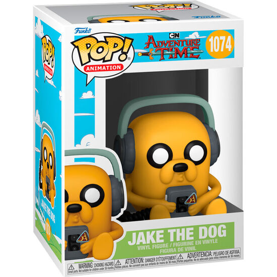FIGURA POP ADVENTURE TIME JAKE WITH PLAYER image 1