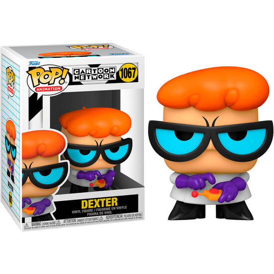 FIGURA POP CARTOON NETWORK DEXTERS LAB DEXTER WITH REMOTE image 0