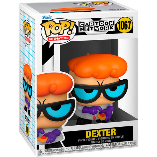 FIGURA POP CARTOON NETWORK DEXTERS LAB DEXTER WITH REMOTE image 1