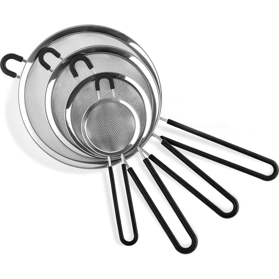 # -144- COLADOR ACERO MANGO SOFT 12CM QUTTIN image 0