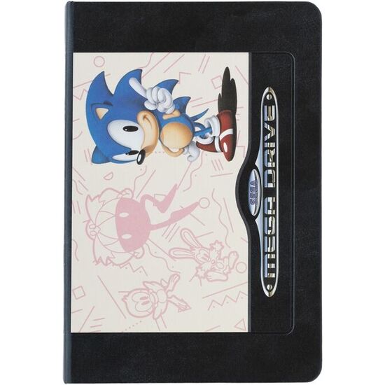 CUADERNO A5 PREMIUM MEGADRIVE SONIC image 0