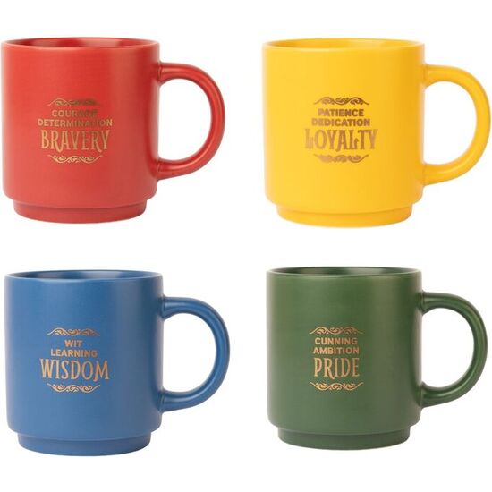 SET 4 TAZAS HARRY POTTER 300ML image 1