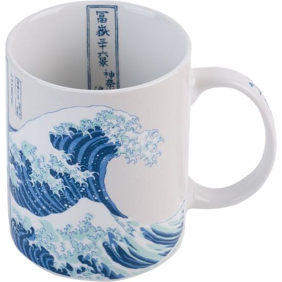 TAZA LA GRAN OLA DE KANAGAWA HOKUSAI 350ML image 0