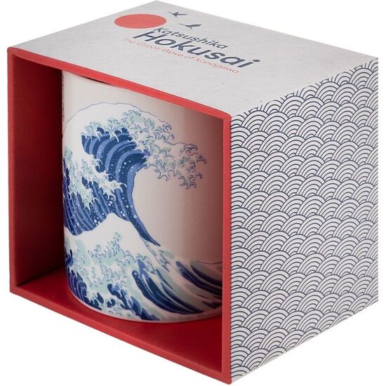 TAZA LA GRAN OLA DE KANAGAWA HOKUSAI 350ML image 1