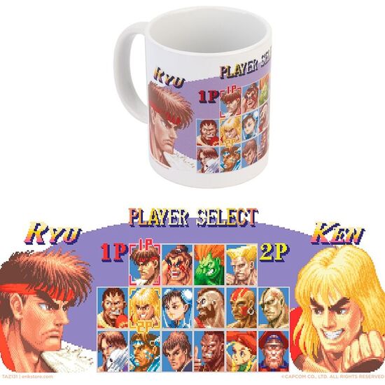 TAZA PLAYER SELECT STREET FIGHTER 350ML image 0