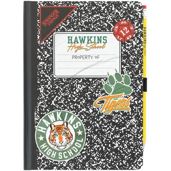 CUADERNO A5 PREMIUM STRANGER THINGS image 0