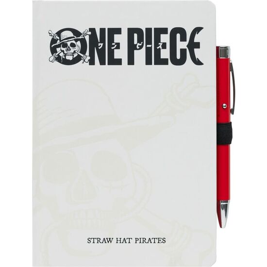 CUADERNO A5 PREMIUM + BOLIGRAFO PROYECTOR ONE PIECE image 0