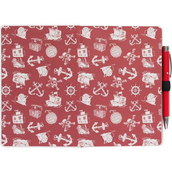 CUADERNO A5 PREMIUM + BOLIGRAFO PROYECTOR ONE PIECE image 2