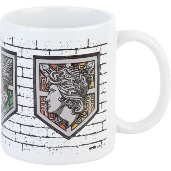 TAZA EMBLEMAS MUROS ATTACK ON TITAN 350ML image 3