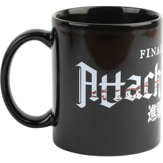 TAZA LOGO ATTACK ON TITAN 350ML image 2