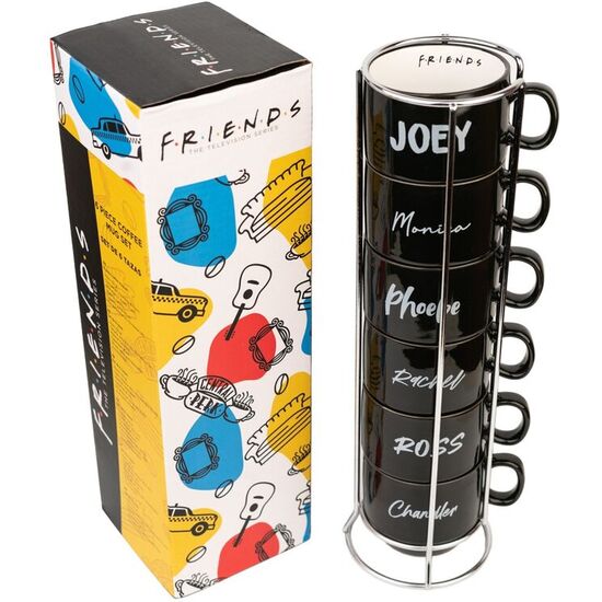 SET 6 TAZAS FRIENDS 150ML image 0