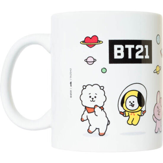 TAZA PERSONAJES BT21 330ML image 1