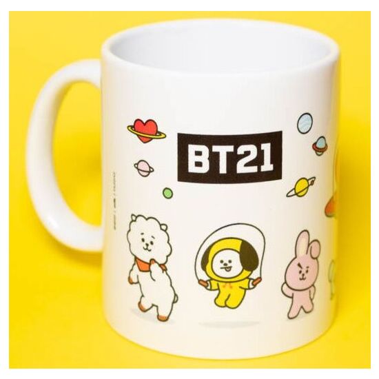 TAZA PERSONAJES BT21 330ML image 3
