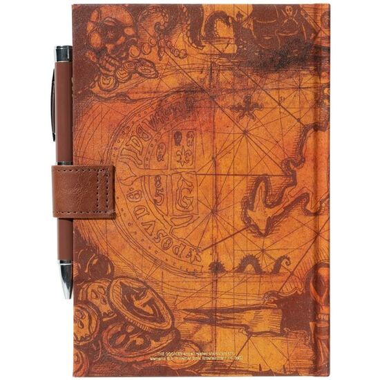 CUADERNO A5 PREMIUM + BOLIGRAFO PROYECTOR LOS GOONIES image 1