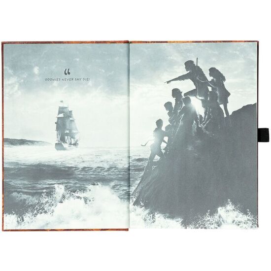 CUADERNO A5 PREMIUM + BOLIGRAFO PROYECTOR LOS GOONIES image 2