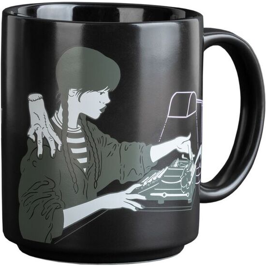 TAZA MIERCOLES ADDAMS 350ML image 1