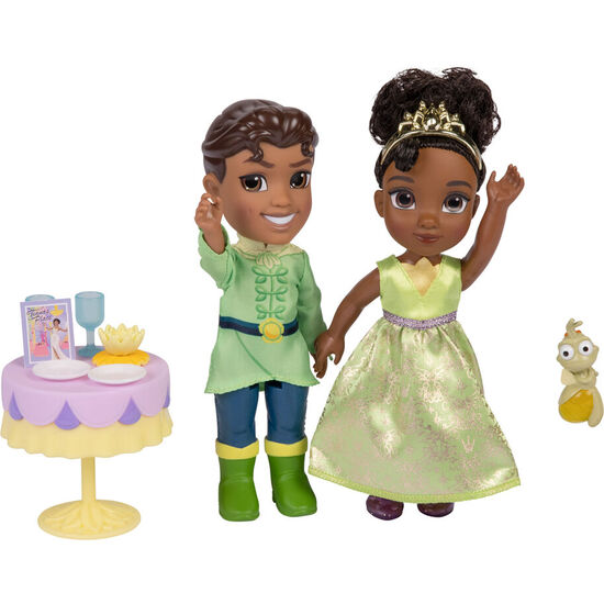MUÑECA TIANA + NAVEEN TIANA Y EL SAPO DISNEY 15CM image 0